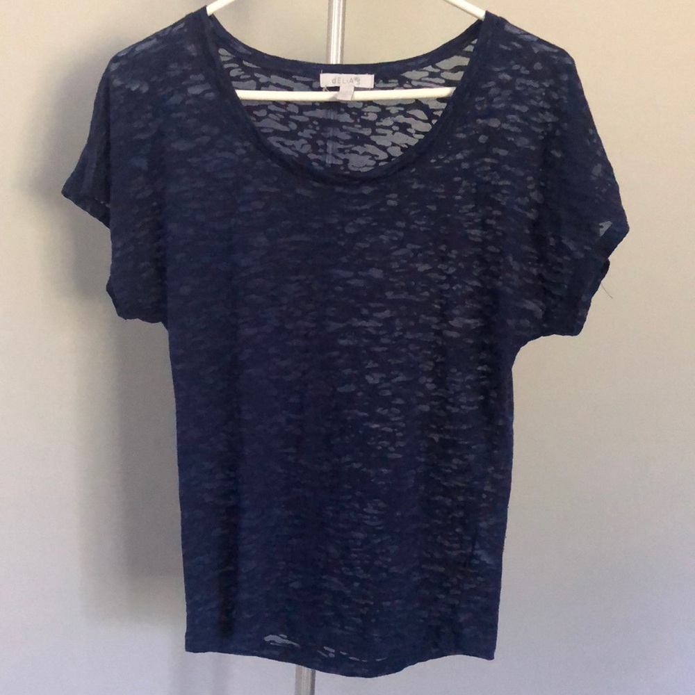 Delia’s Blue T Shirt in Size Extra Small XS
